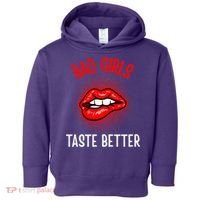 Bad Girl Taste Better Graphic Tattoo Toddler Hoodie thumb 0