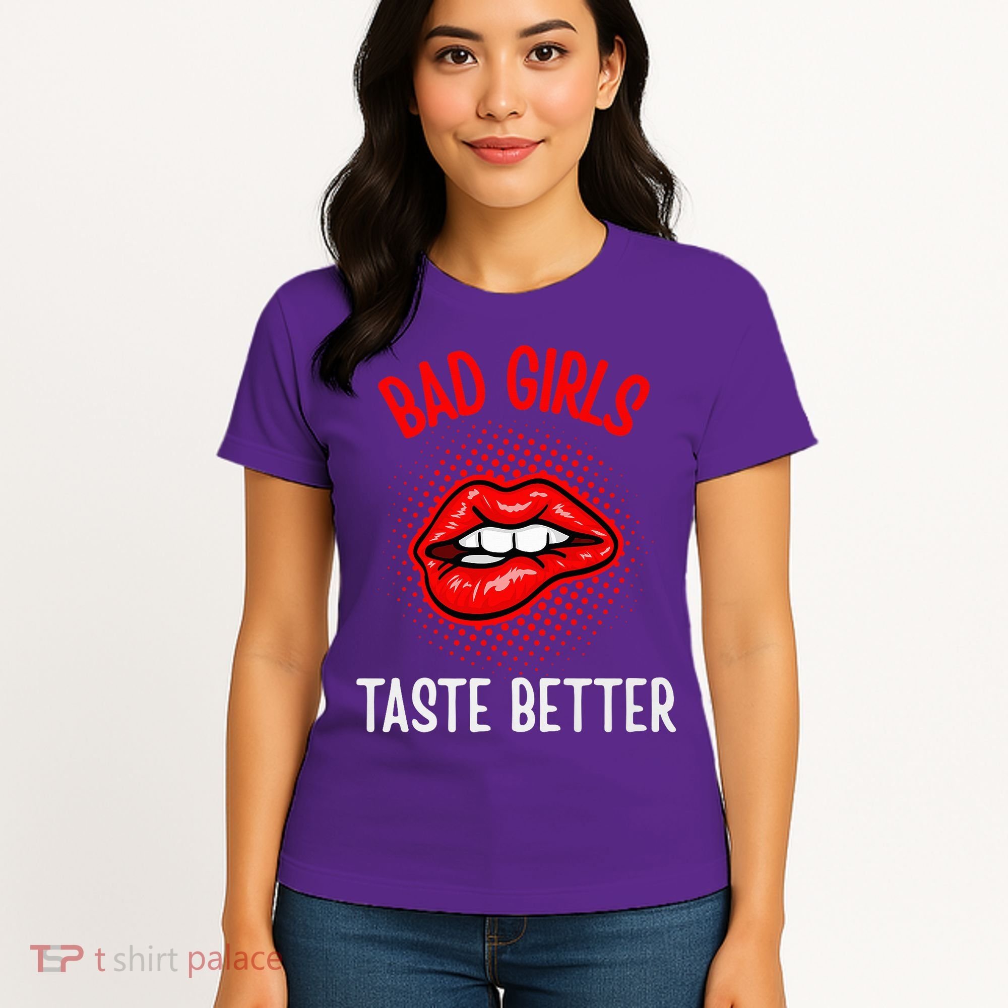 Bad Girl Taste Better Graphic Tattoo Women's T-Shirt