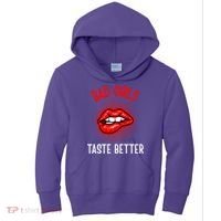 Bad Girl Taste Better Graphic Tattoo Kids Hoodie thumb 0