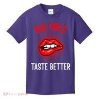 Bad Girl Taste Better Graphic Tattoo Kids T-Shirt thumb 0