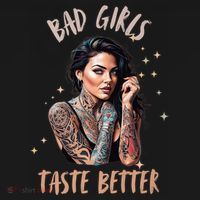 Bad Girl Taste Better Graphic Tattoo Backpack thumb 2