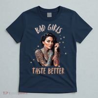 Bad Girl Taste Better Graphic Tattoo T-Shirt thumb 5