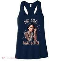 Bad Girl Taste Better Graphic Tattoo Women's Tank Top thumb 0