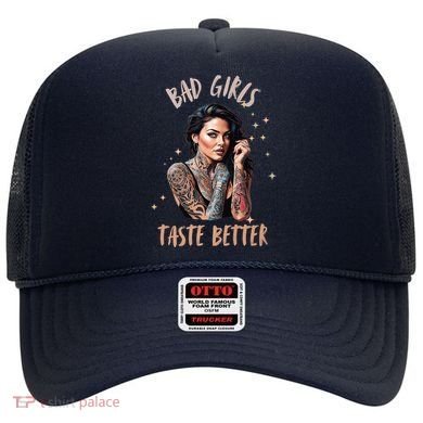 Bad Girl Taste Better Graphic Tattoo Hat