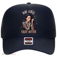 Bad Girl Taste Better Graphic Tattoo Hat thumb 0