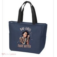 Bad Girl Taste Better Graphic Tattoo Tote Bag thumb 3