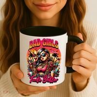 Bad Girl Taste Better Graphic Tattoo Coffee Mug thumb 3