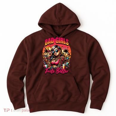 Bad Girl Taste Better Graphic Tattoo Hoodie