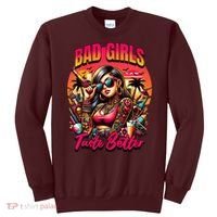 Bad Girl Taste Better Graphic Tattoo Sweatshirt thumb 0