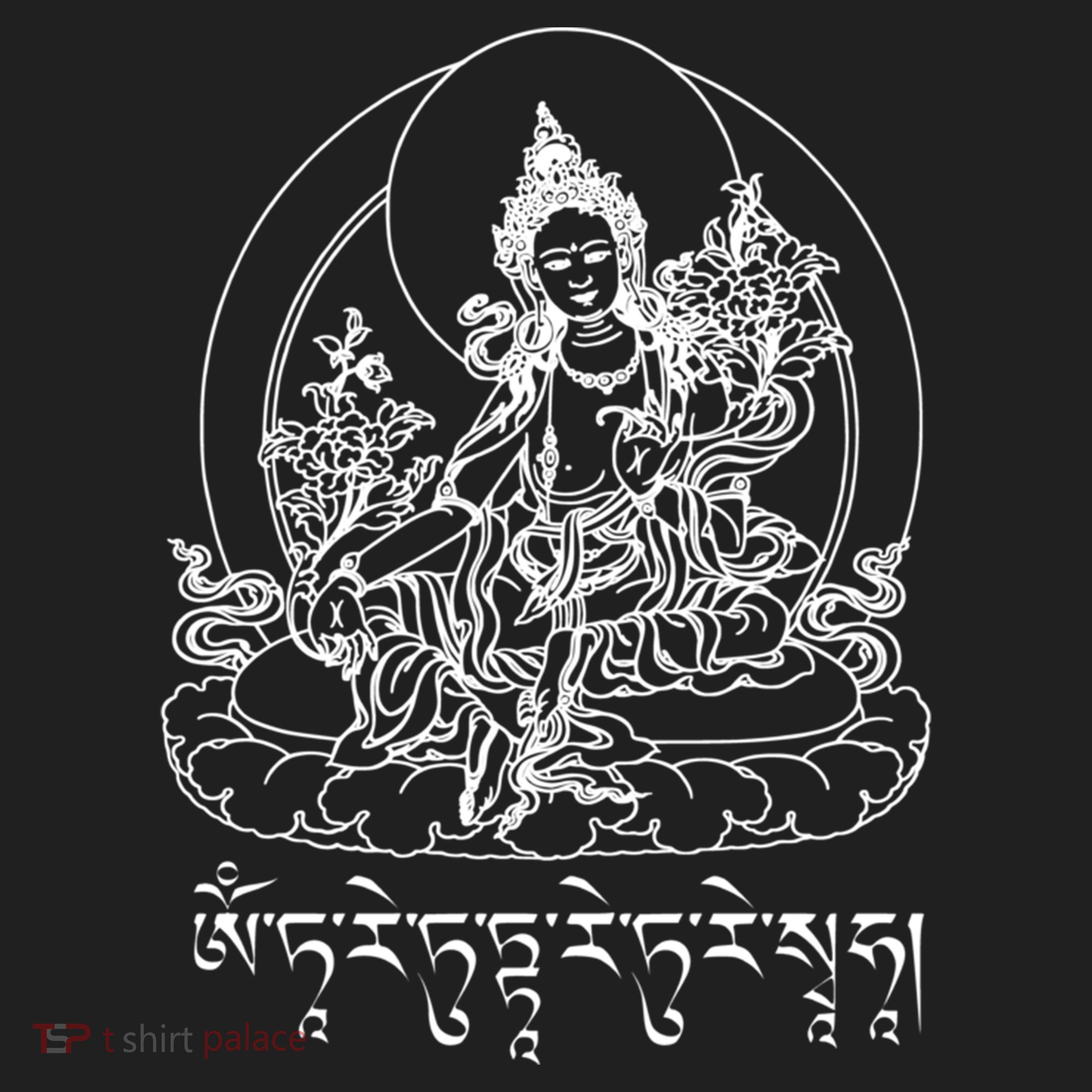 Buddha Green Tara Tra Tibetan Buddhism Vajrayana Meaningful Gift Beanie