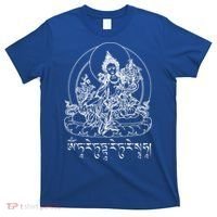Buddha Green Tara Tra Tibetan Buddhism Vajrayana Meaningful Gift T-Shirt thumb 0