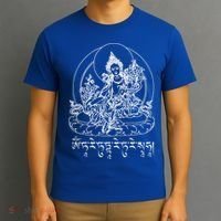 Buddha Green Tara Tra Tibetan Buddhism Vajrayana Meaningful Gift T-Shirt thumb 3