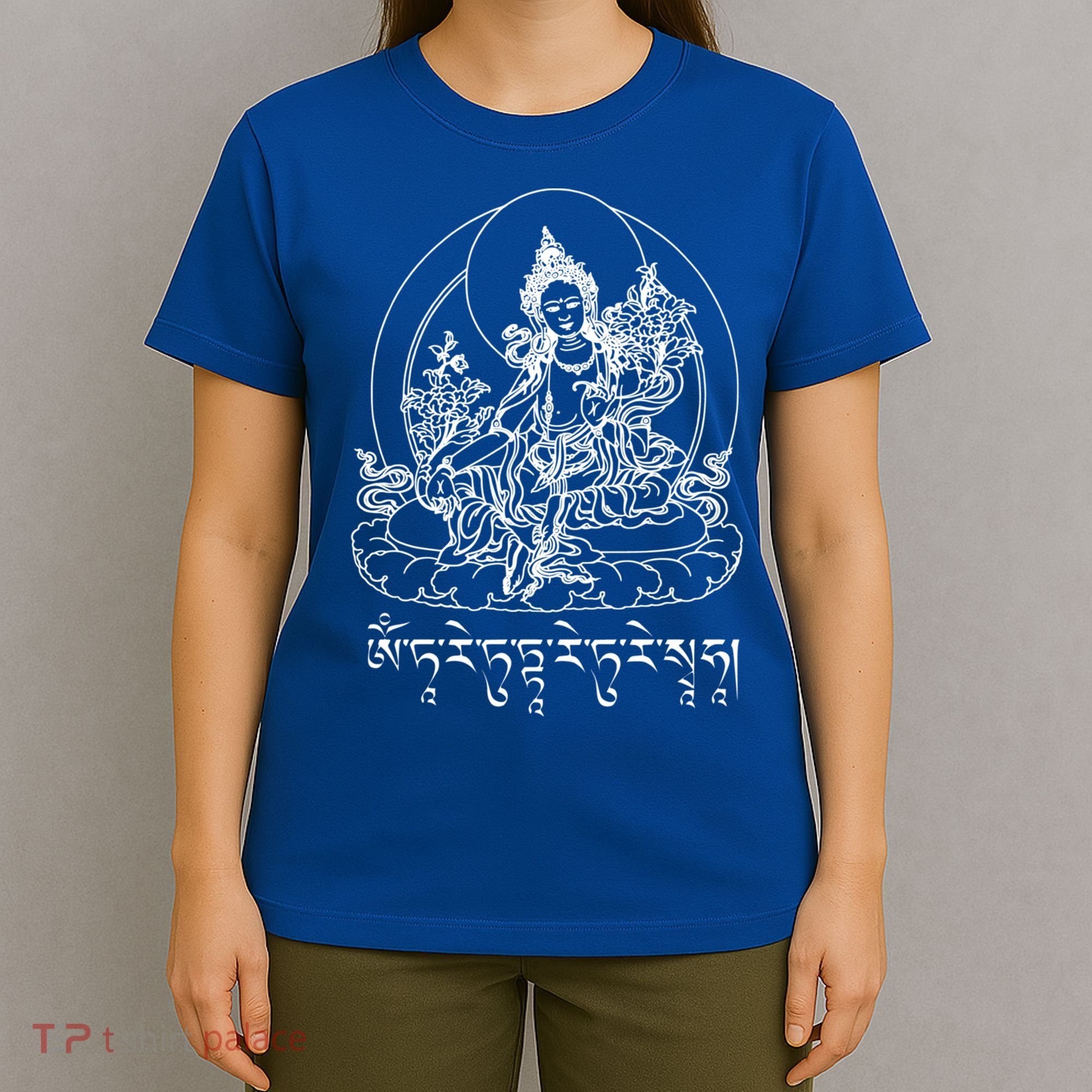 Buddha Green Tara Tra Tibetan Buddhism Vajrayana Meaningful Gift T-Shirt
