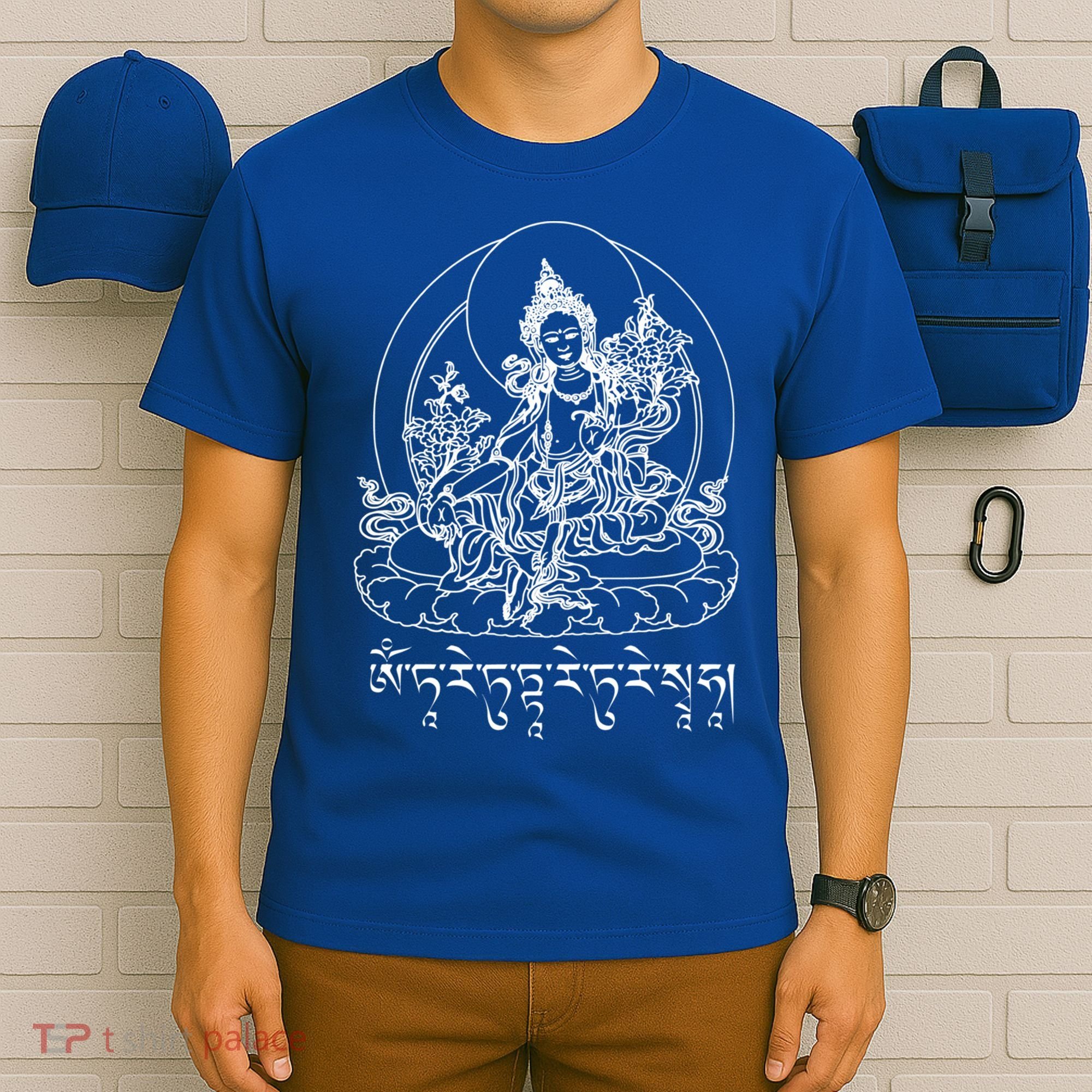 Buddha Green Tara Tra Tibetan Buddhism Vajrayana Meaningful Gift T-Shirt