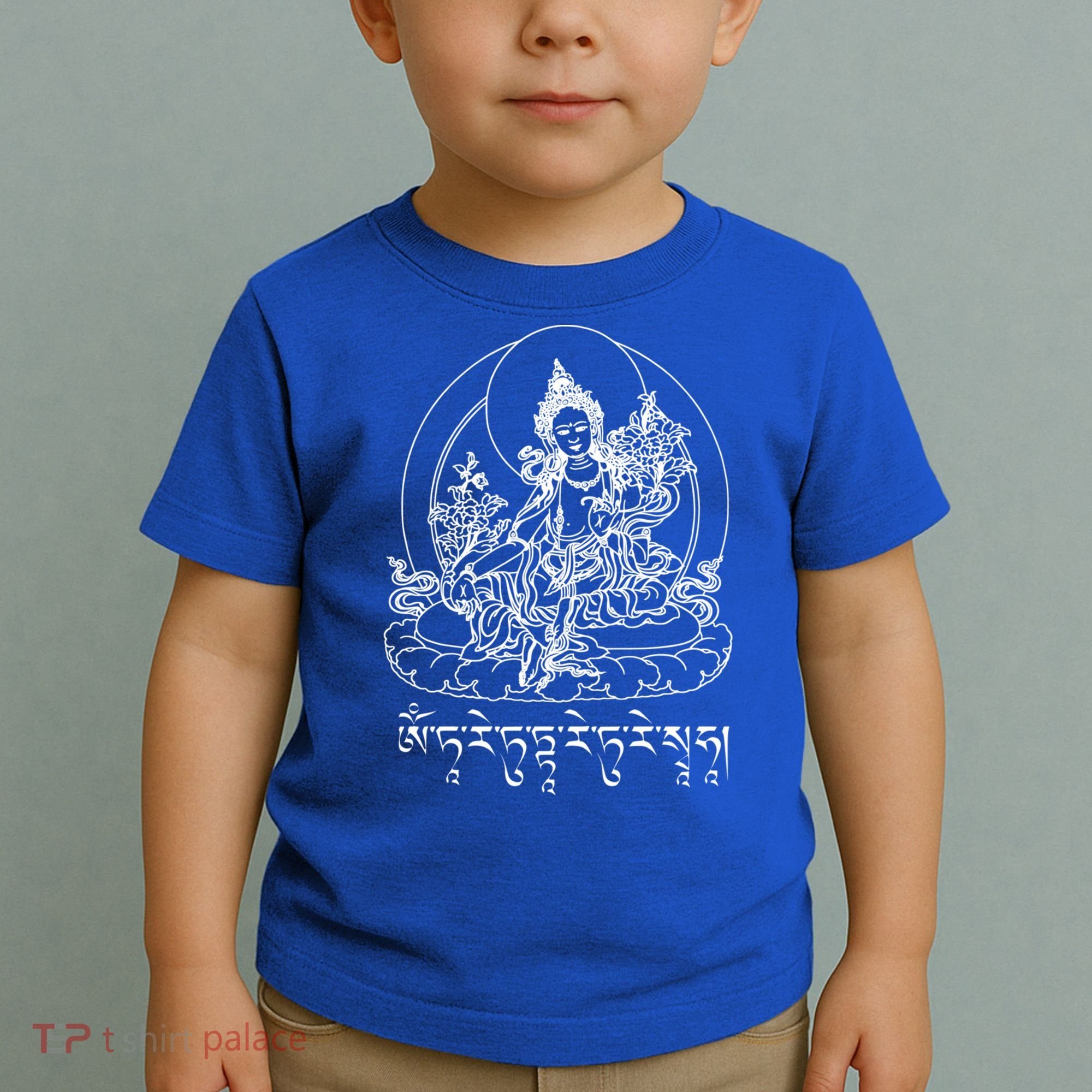 Buddha Green Tara Tra Tibetan Buddhism Vajrayana Meaningful Gift Toddler T-Shirt