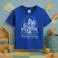 Buddha Green Tara Tra Tibetan Buddhism Vajrayana Meaningful Gift Toddler T-Shirt thumb 3