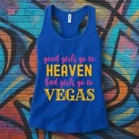 Bad Go To Vegas Funny Las Vegas Trip Gift Women's Tank Top thumb 3