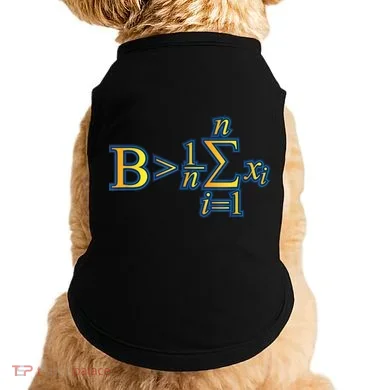 Be Greater Than Average Math Quotes Doggie Tank