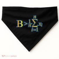 Be Greater Than Average Math Quotes USA-Made Doggie Bandana thumb 0