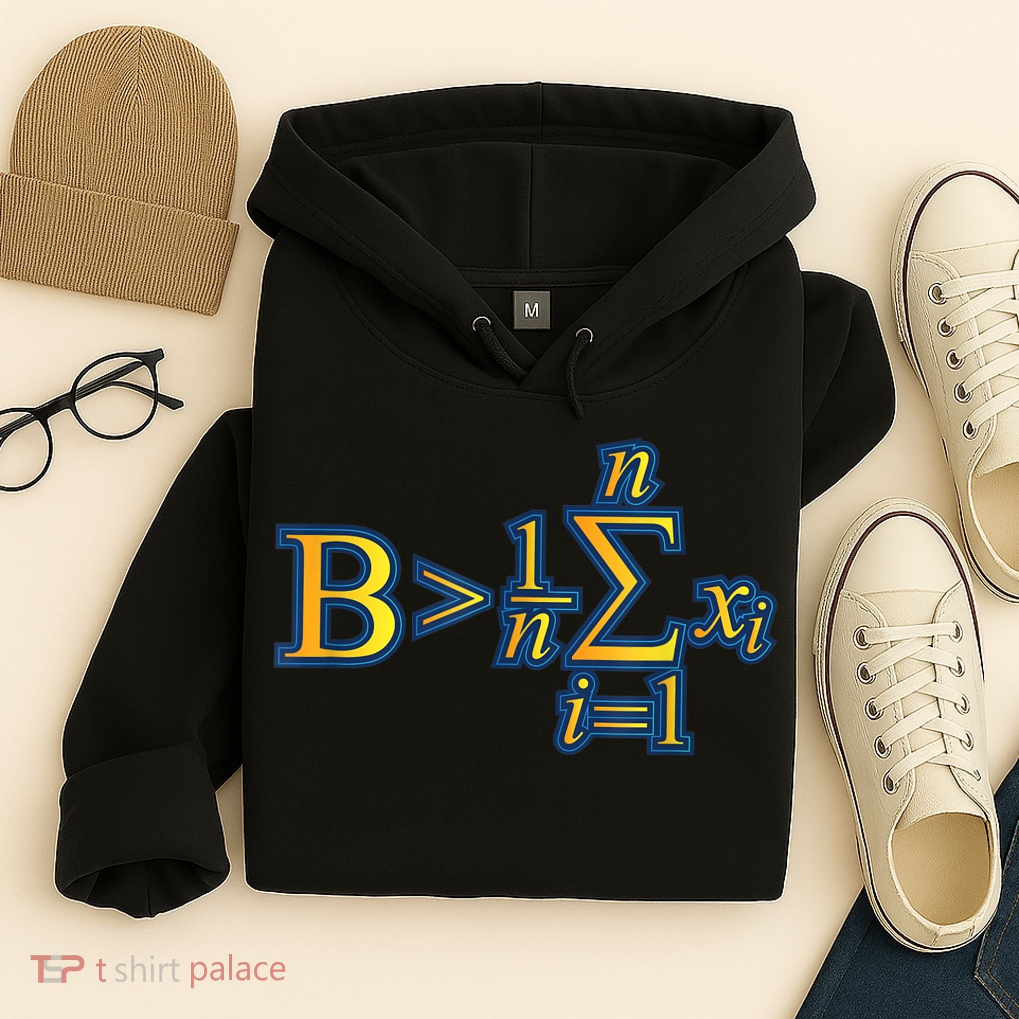 Be Greater Than Average Math Quotes Hoodie