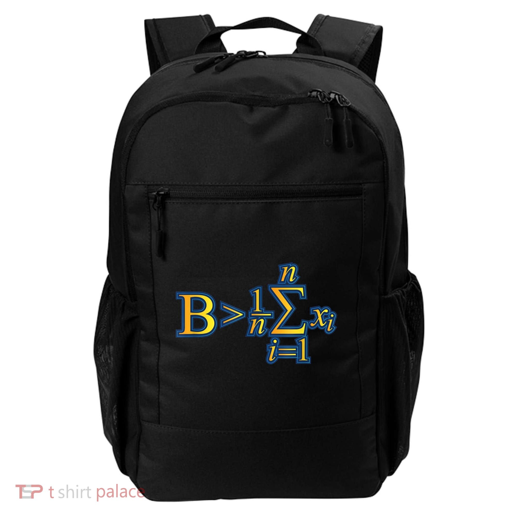 Be Greater Than Average Math Quotes Backpack