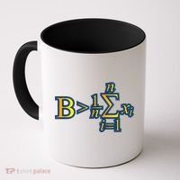 Be Greater Than Average Math Quotes Coffee Mug thumb 0