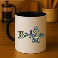 Be Greater Than Average Math Quotes Coffee Mug thumb 4
