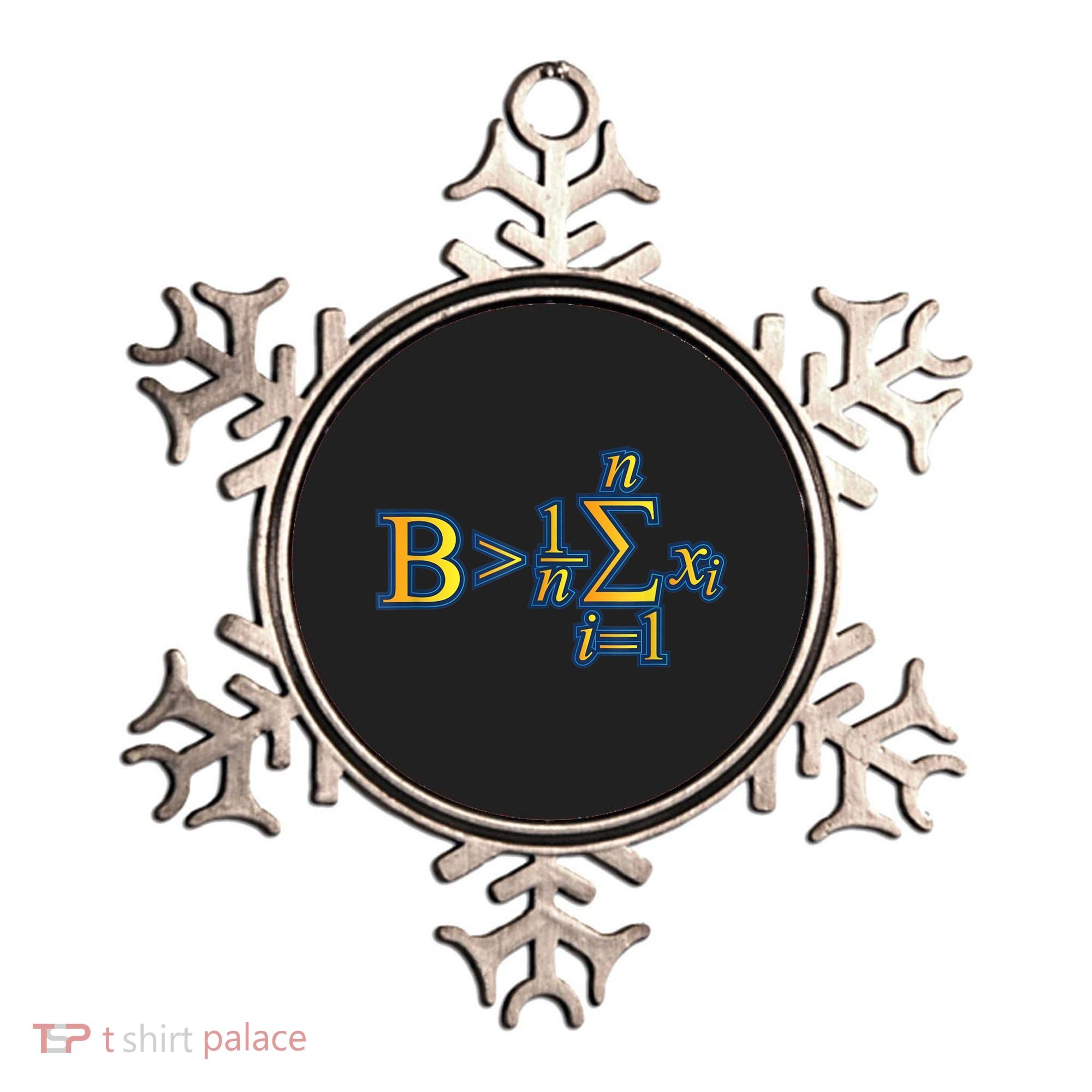 Be Greater Than Average Math Quotes Ornament