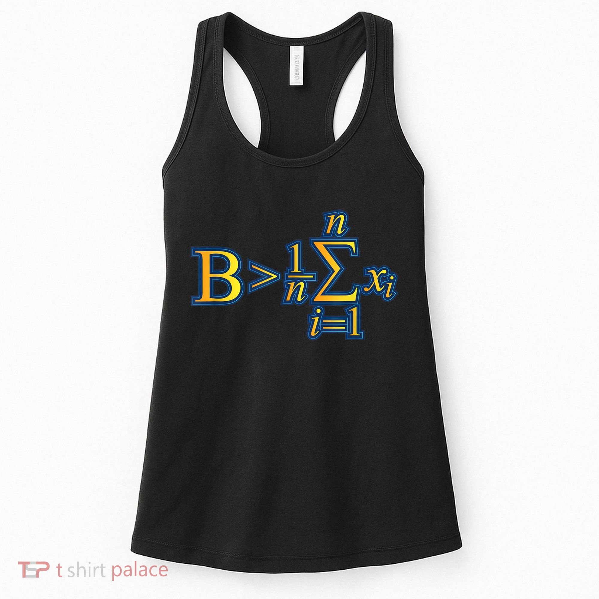 Be Greater Than Average Math Quotes Women's Tank Top