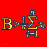 Be Greater Than Average Math Quotes Santa Hat thumb 1