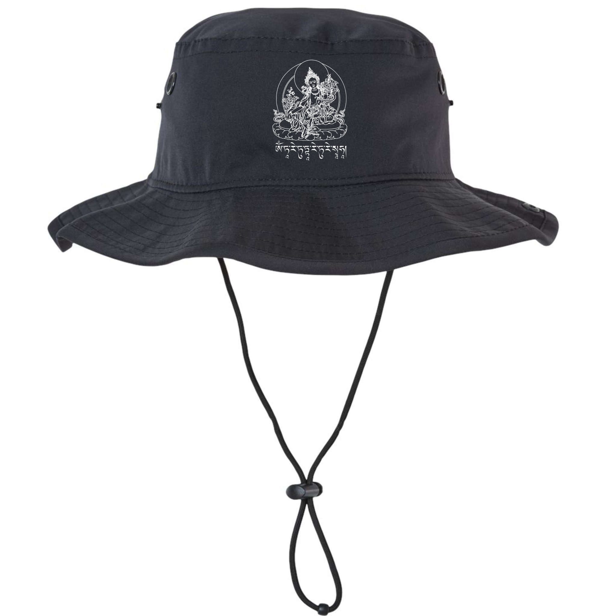Buddha Green Tara Tra Tibetan Buddhism Vajrayana Gift Bucket Hat