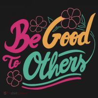 Be Good To Others Floral Toddler Hoodie thumb 2