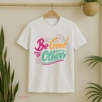Be Good To Others Floral T-Shirt thumb 2