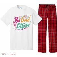 Be Good To Others Floral Pajama Set thumb 0
