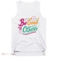 Be Good To Others Floral Tank Top thumb 0