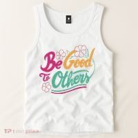 Be Good To Others Floral Tank Top thumb 2