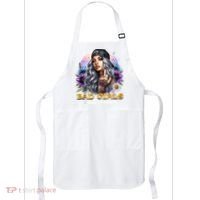 Bad G.irls Taste Better Sunflowers Funny Sarcastic Humor Apron thumb 0