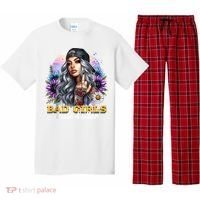 Bad G.irls Taste Better Sunflowers Funny Sarcastic Humor Pajama Set thumb 0