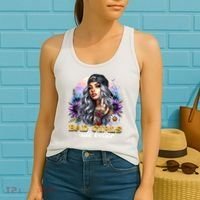 Bad G.irls Taste Better Sunflowers Funny Sarcastic Humor Women's Tank Top thumb 2