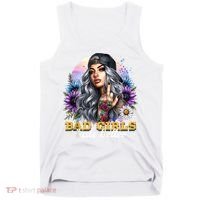 Bad G.irls Taste Better Sunflowers Funny Sarcastic Humor Tank Top thumb 0