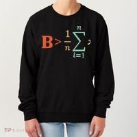 Be Greater Than Average Funny Math Teacher Nerd Gift Women's Sweatshirt thumb 0