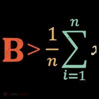 Be Greater Than Average Funny Math Teacher Nerd Gift USA-Made Doggie Bandana thumb 2