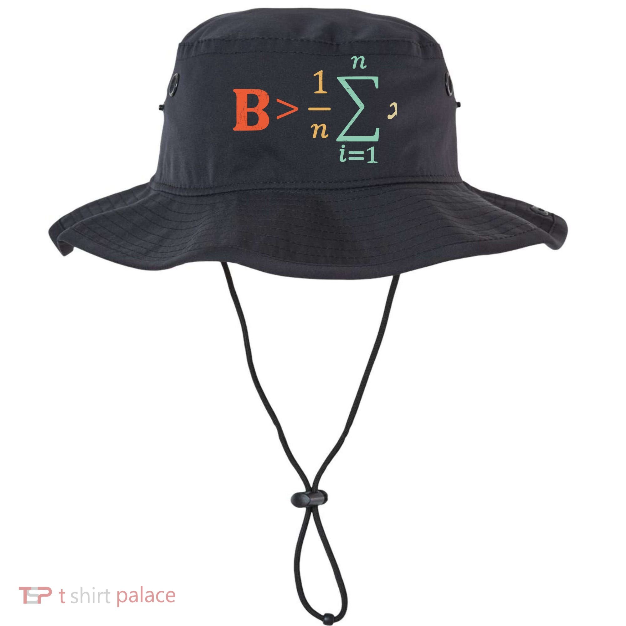 Be Greater Than Average Funny Math Teacher Nerd Gift Bucket Hat