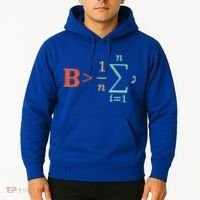 Be Greater Than Average Funny Math Teacher Nerd Gift Hoodie thumb 2