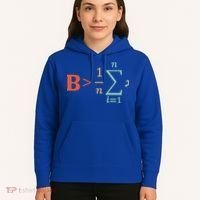 Be Greater Than Average Funny Math Teacher Nerd Gift Hoodie thumb 5