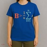 Be Greater Than Average Funny Math Teacher Nerd Gift T-Shirt thumb 4