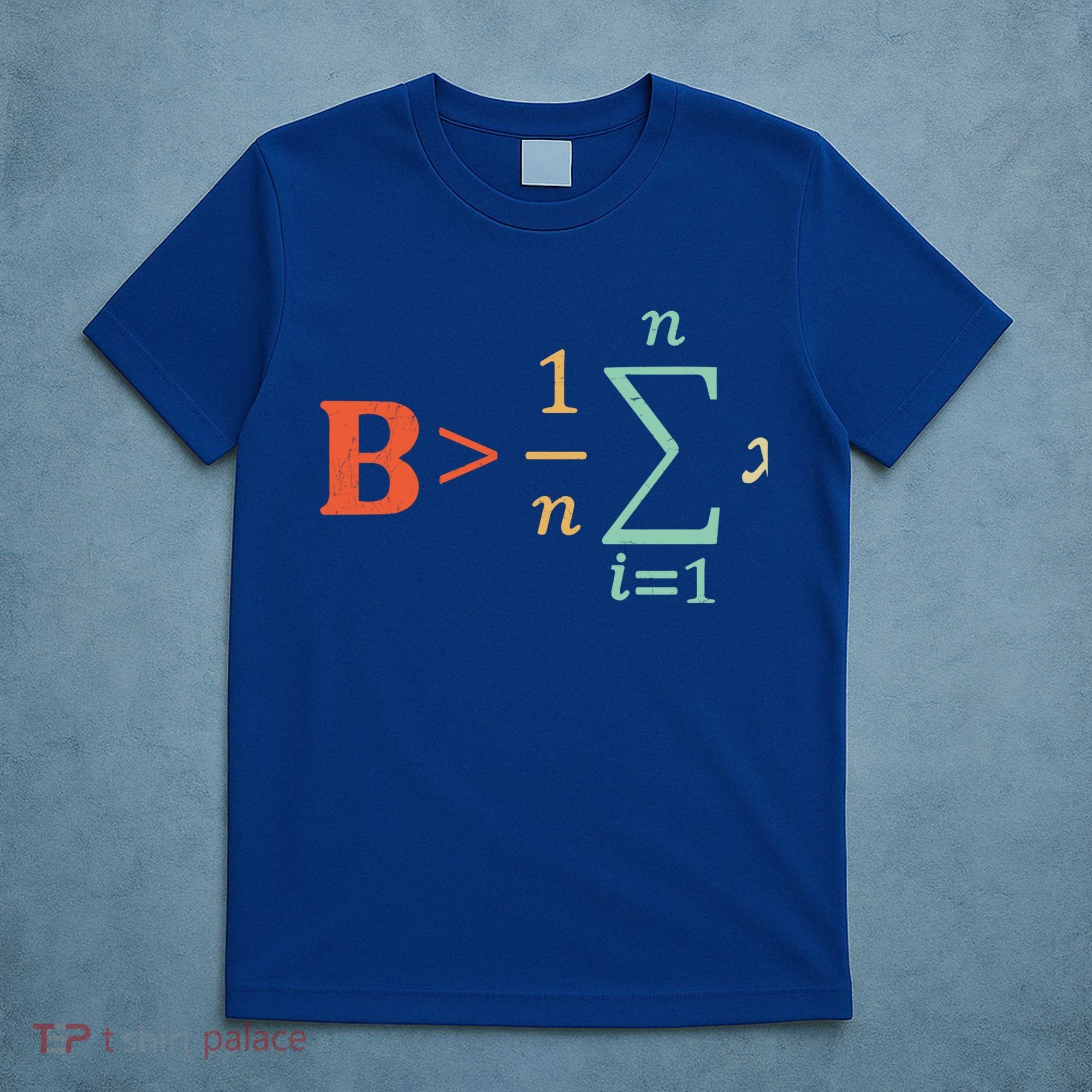 Be Greater Than Average Funny Math Teacher Nerd Gift T-Shirt
