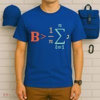 Be Greater Than Average Funny Math Teacher Nerd Gift T-Shirt thumb 6