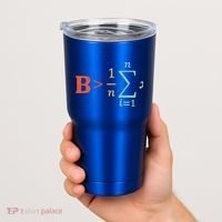 Be Greater Than Average Funny Math Teacher Nerd Gift Tumbler thumb 2