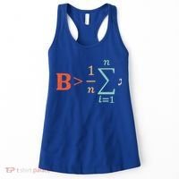 Be Greater Than Average Funny Math Teacher Nerd Gift Women's Tank Top thumb 0